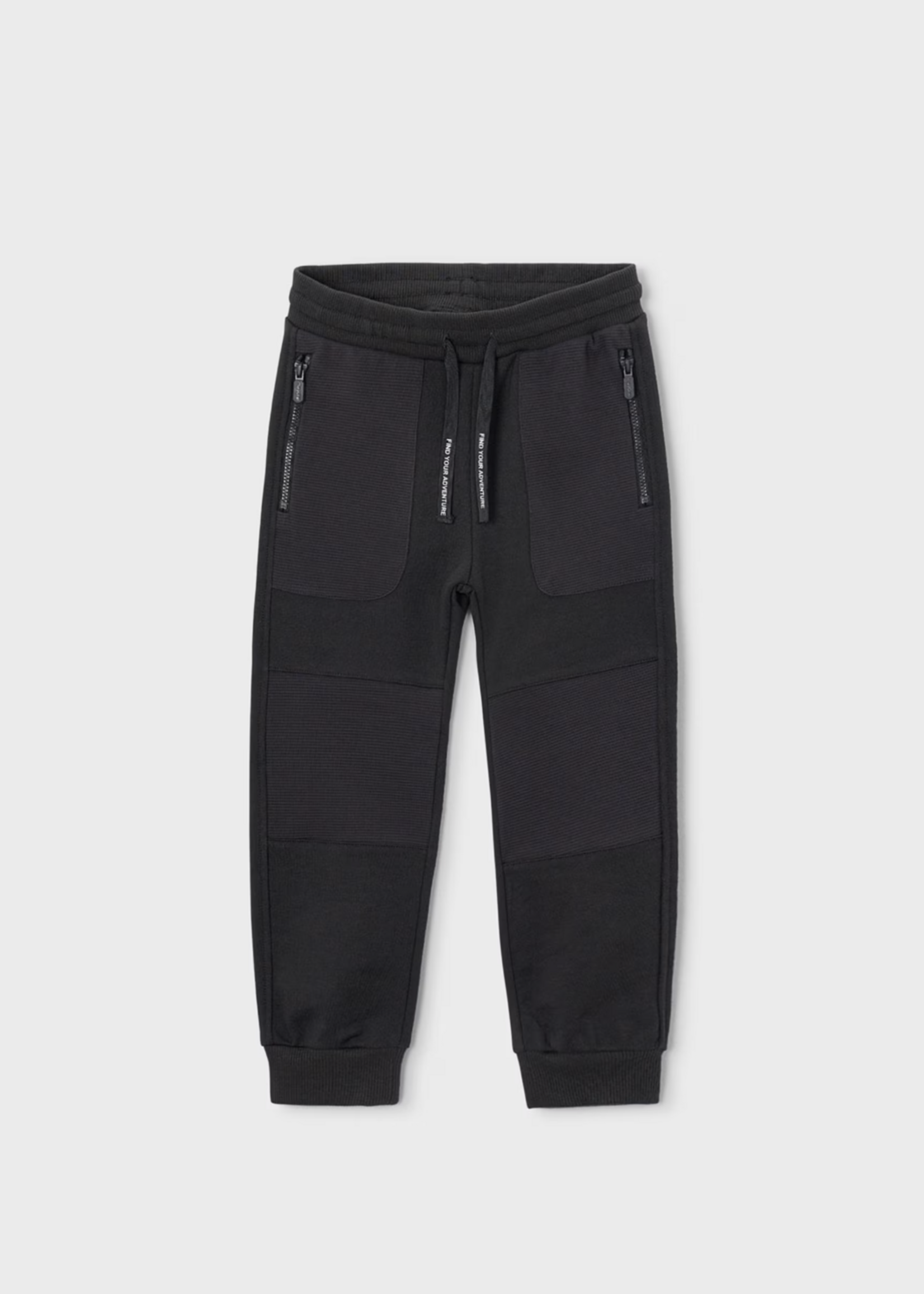 Mayoral Ottoman Knit Pants Blackboard