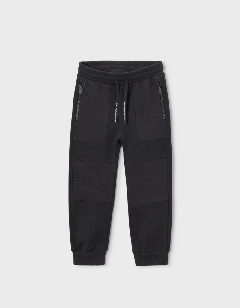 Mayoral Ottoman Knit Pants Blackboard