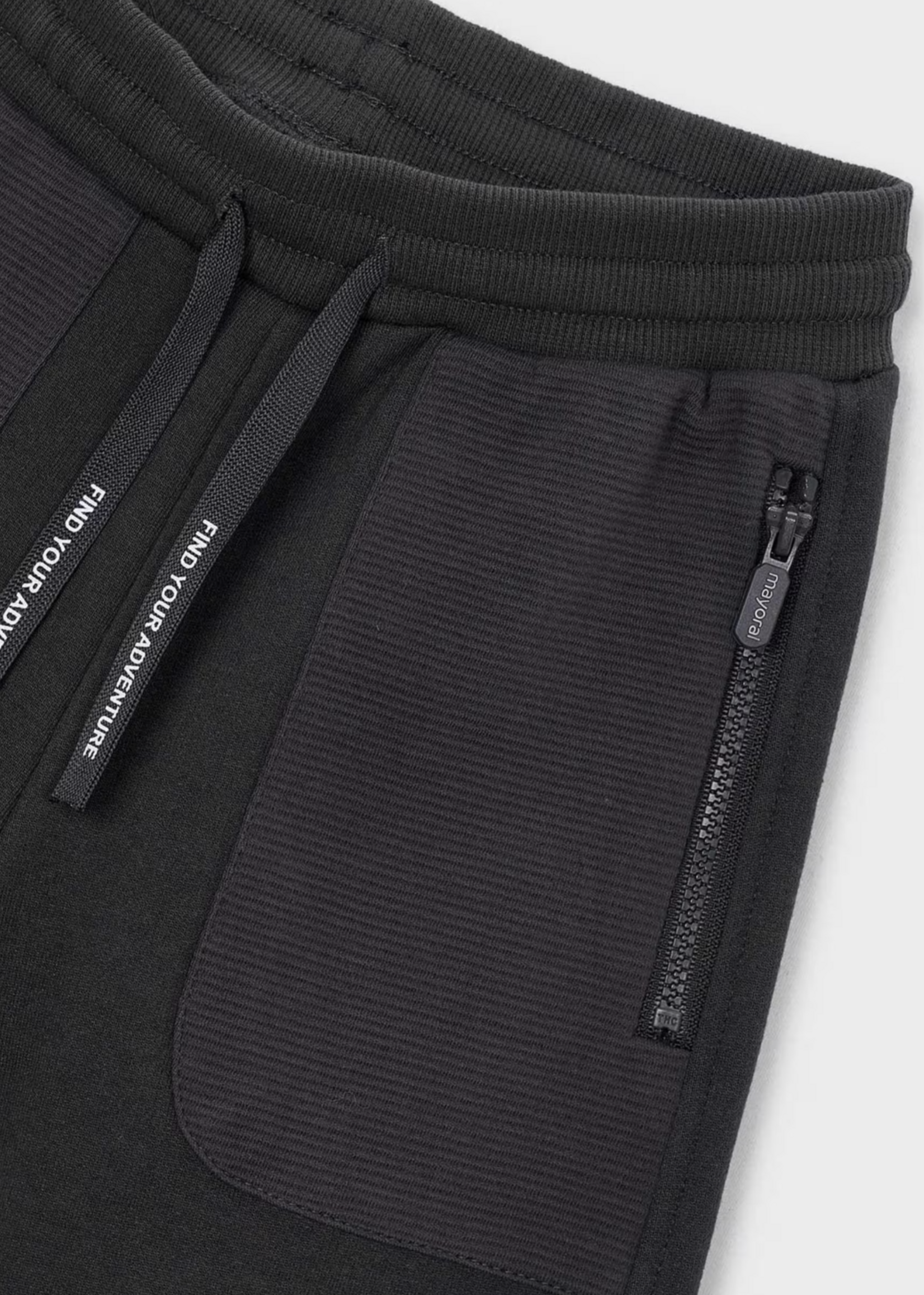 Mayoral Ottoman Knit Pants Blackboard