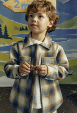 Mayoral Black Plaid Jacket