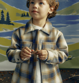 Mayoral Black Plaid Jacket