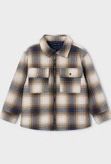 Mayoral Black Plaid Jacket