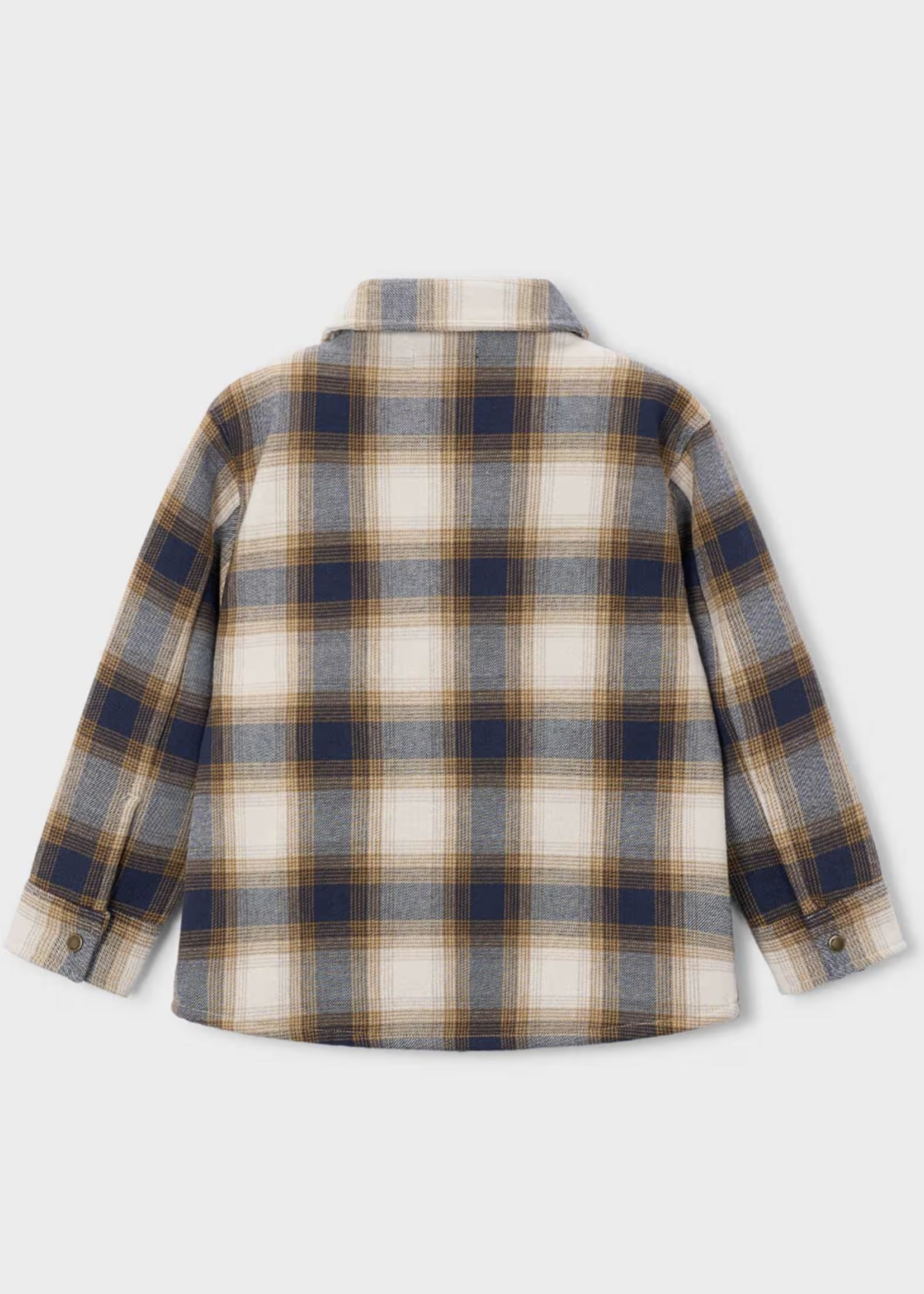 Mayoral Black Plaid Jacket