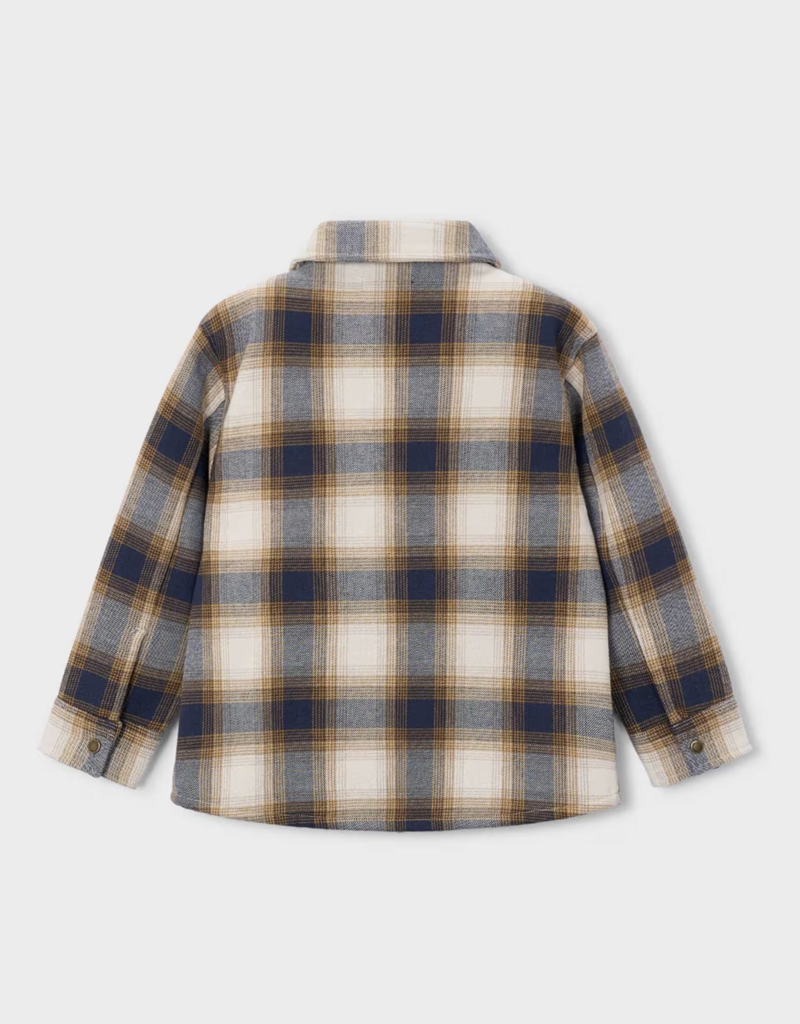 Mayoral Black Plaid Jacket