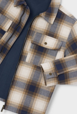Mayoral Black Plaid Jacket