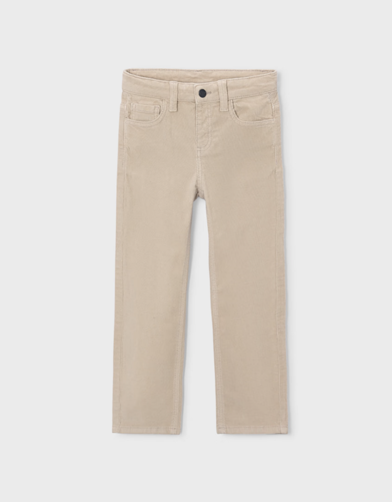 Mayoral Boys Khaki Corduroy Pants