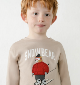 Mayoral L/S Tee w/Snowbear
