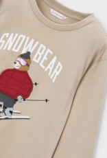 Mayoral L/S Tee w/Snowbear