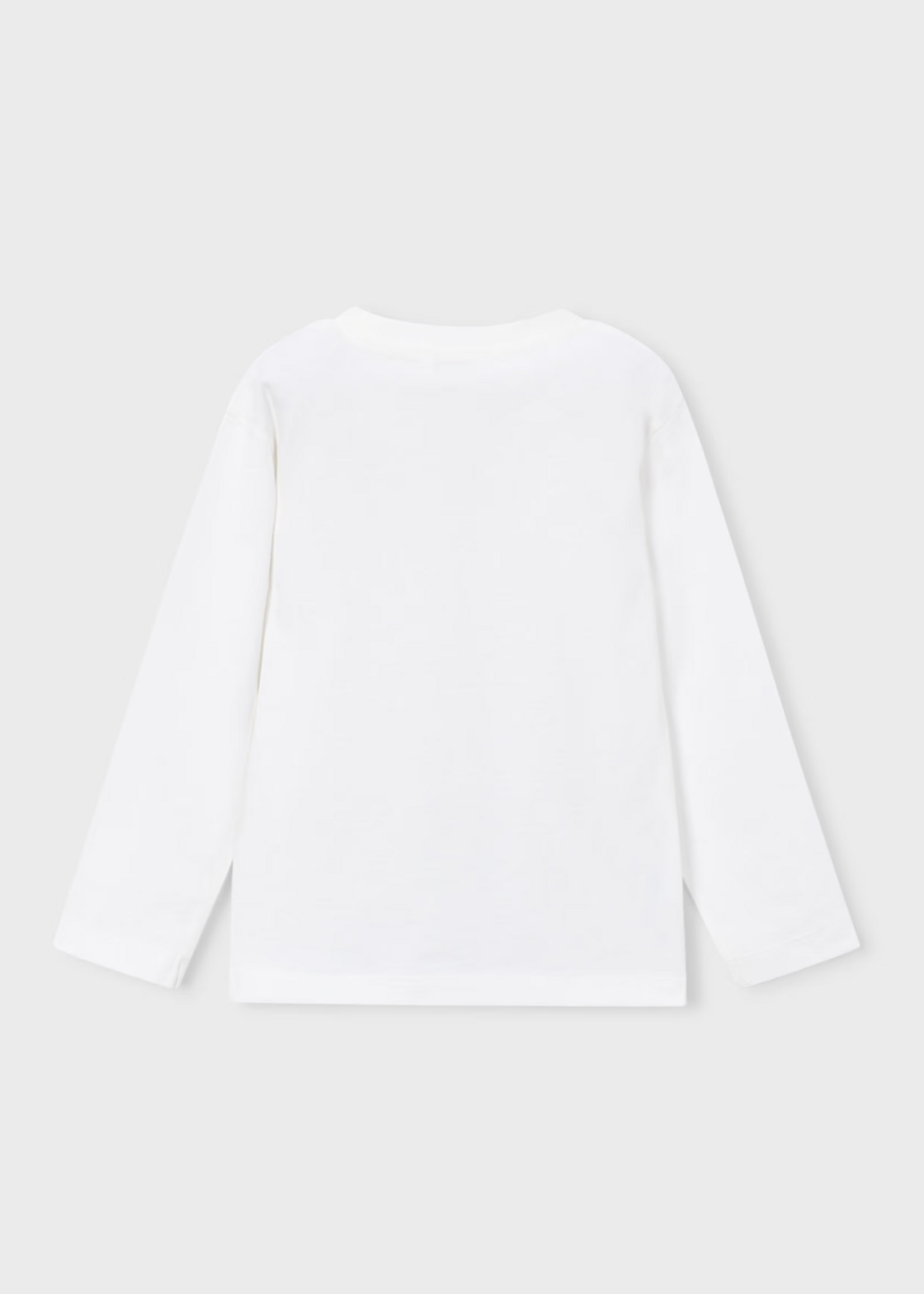 Mayoral L/S Tee w/Skiing Bear Print
