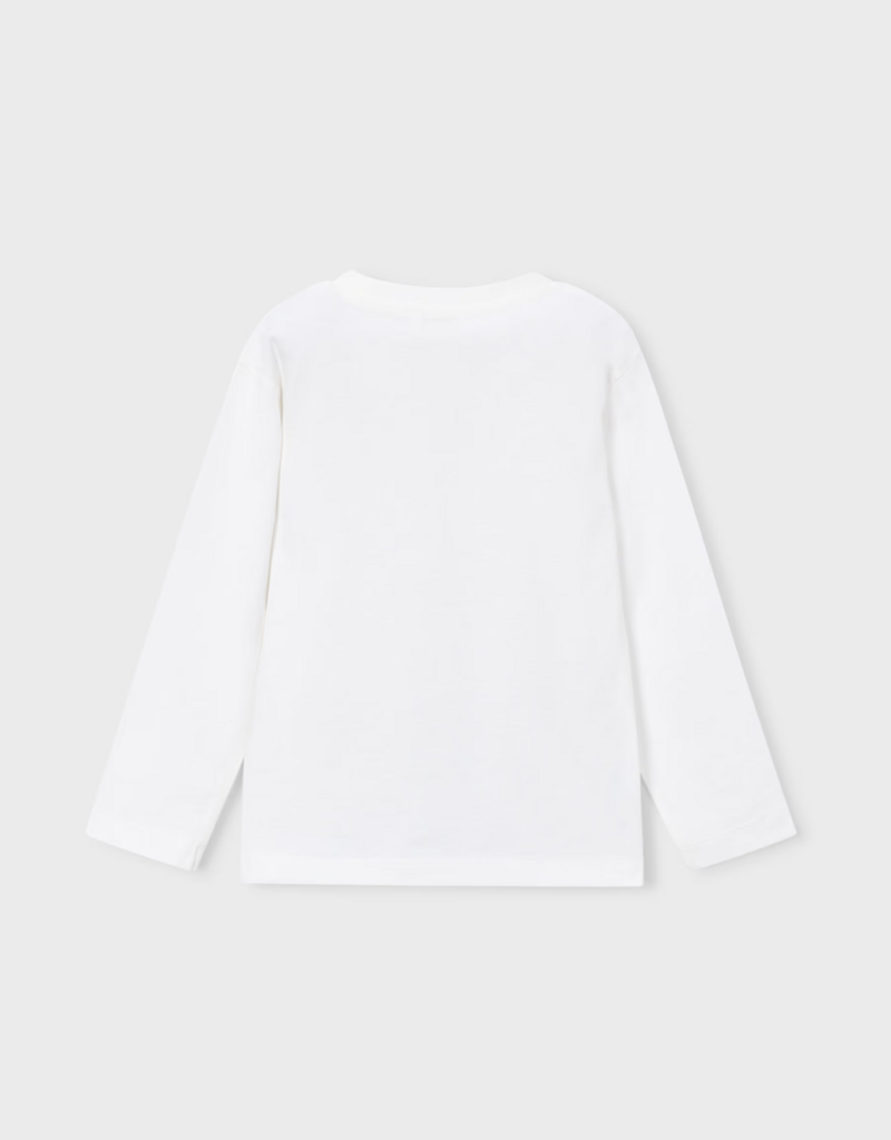 Mayoral L/S Tee w/Skiing Bear Print