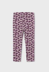 Mayoral Violet Heart Print Leggings