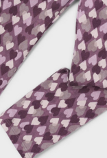 Mayoral Violet Heart Print Leggings