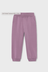Mayoral Violet Heart Print 2 Pant Tracksuit