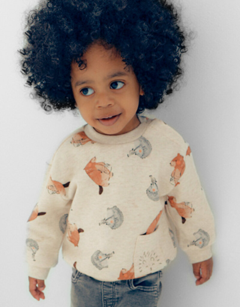 Mayoral Animal Patterned Pullover