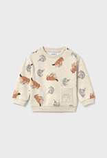Mayoral Animal Patterned Pullover