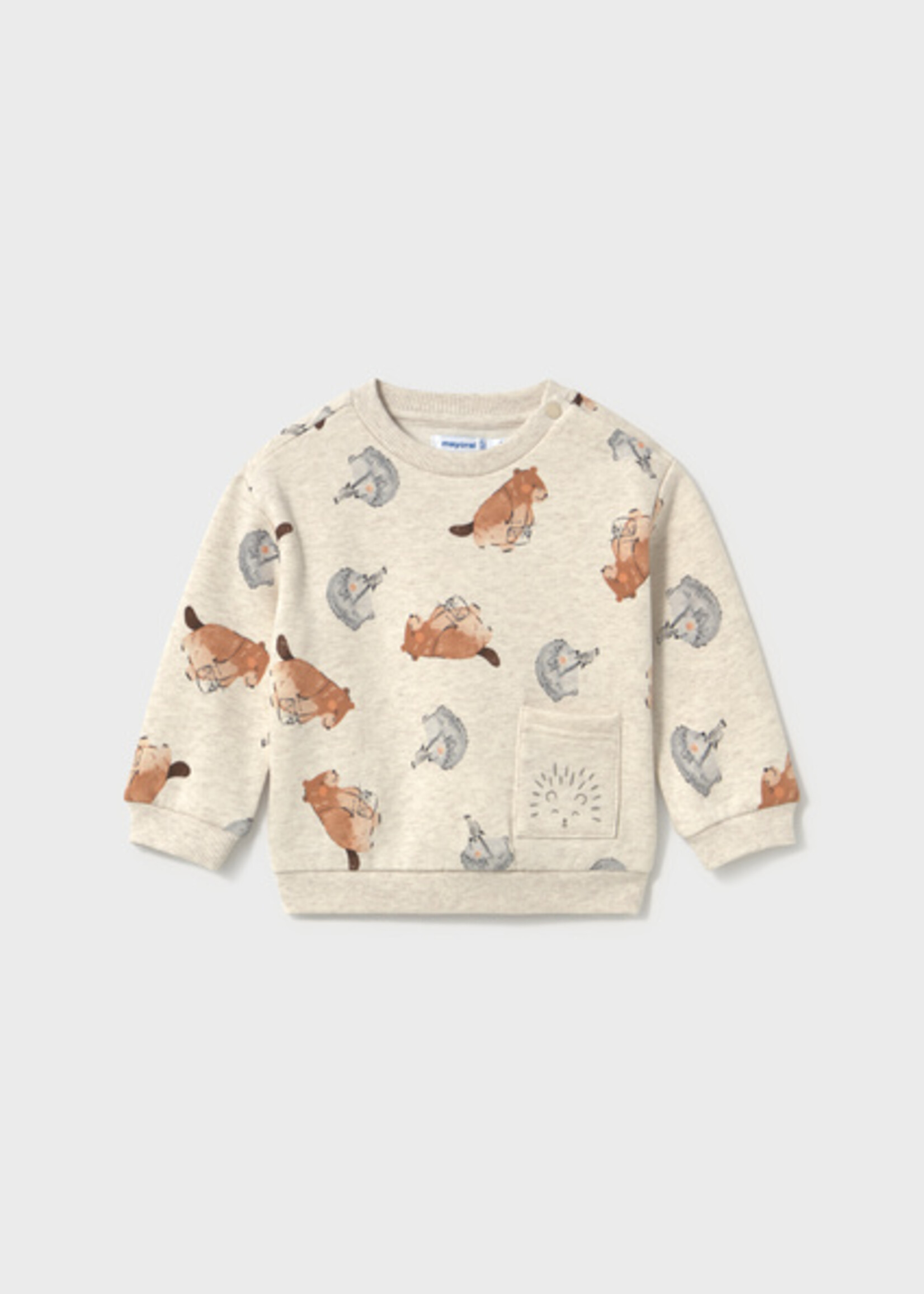 Mayoral Animal Patterned Pullover