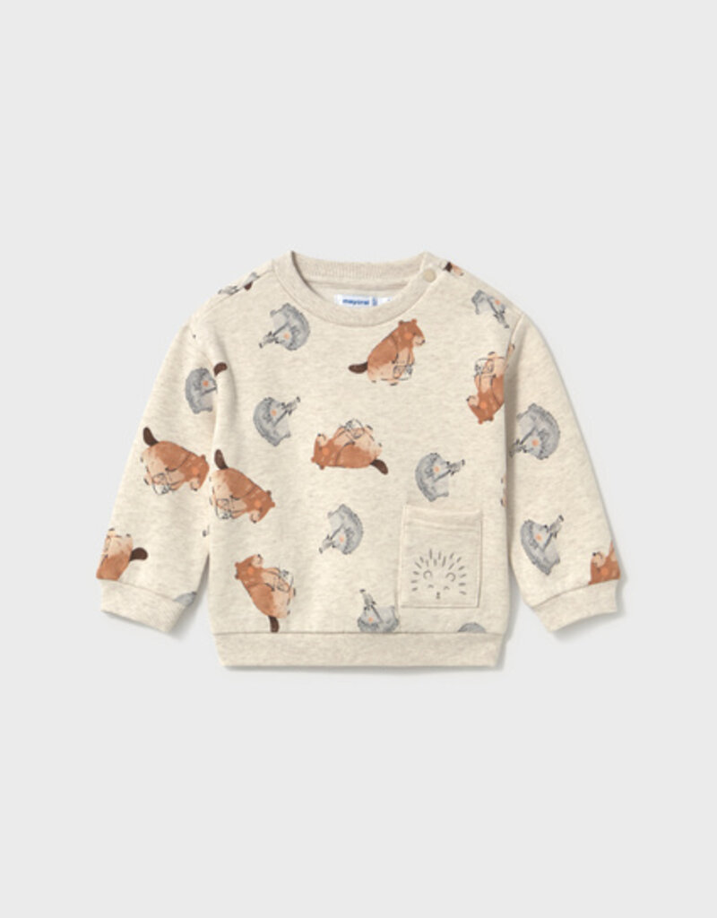 Mayoral Animal Patterned Pullover