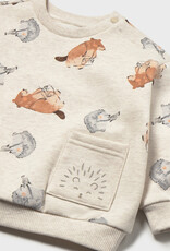 Mayoral Animal Patterned Pullover