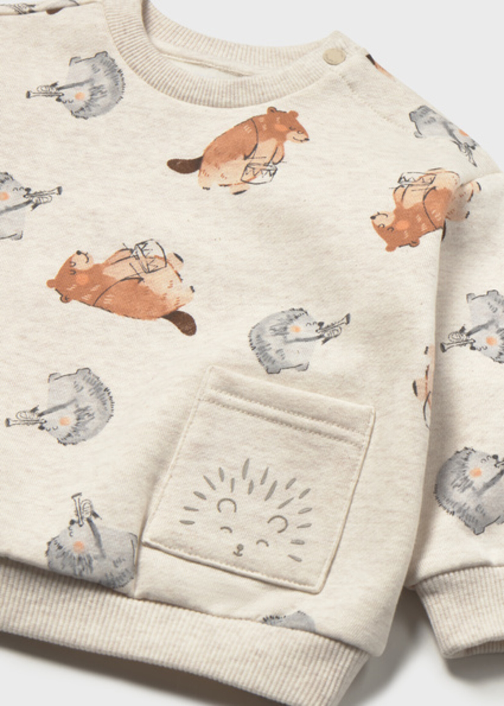 Mayoral Animal Patterned Pullover
