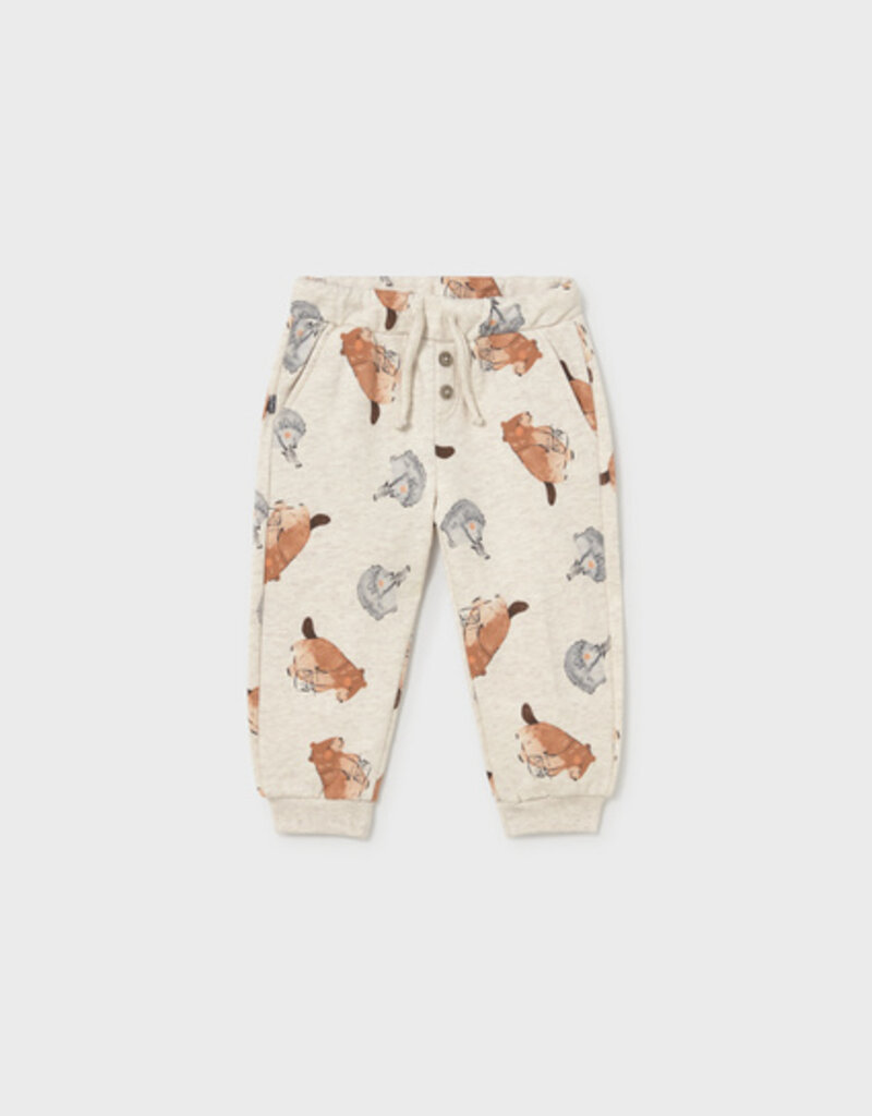 Mayoral Animal Patterned Pants