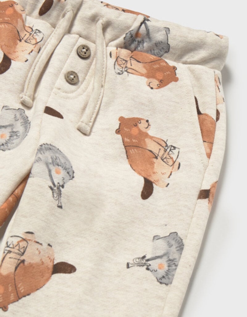 Mayoral Animal Patterned Pants