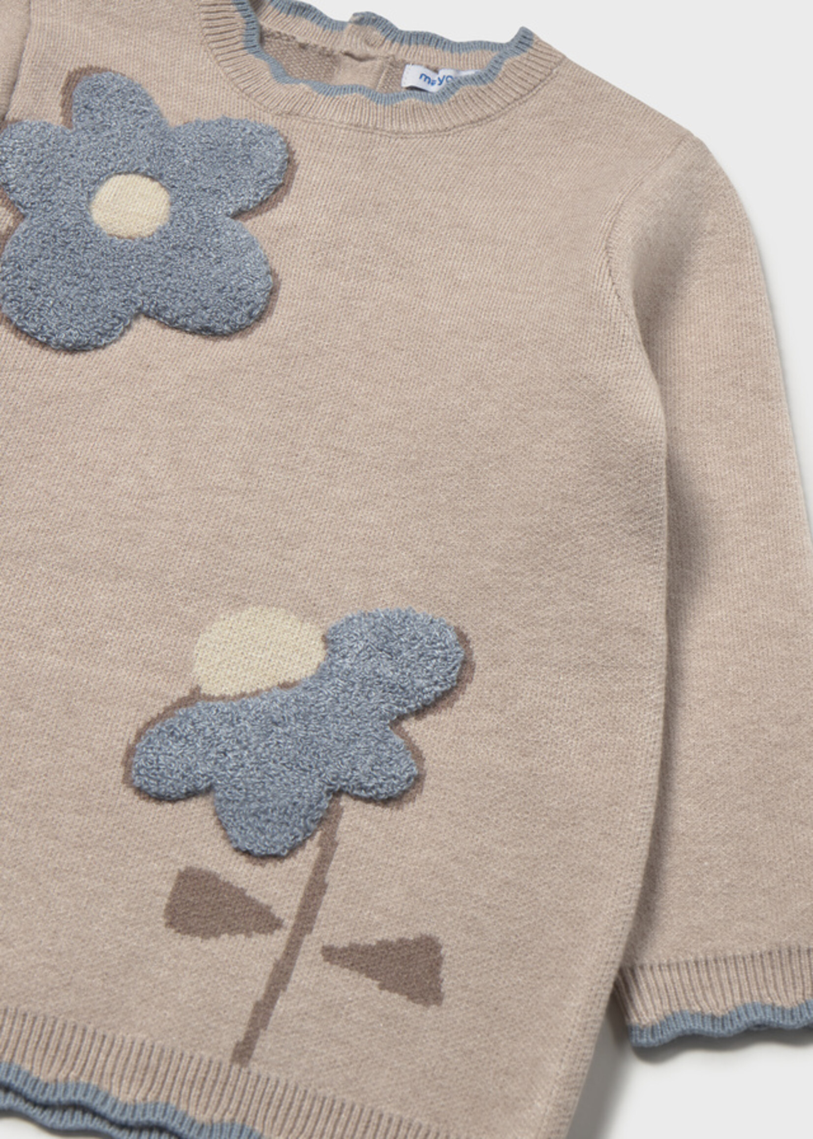 Mayoral Knit Dress Light Pink