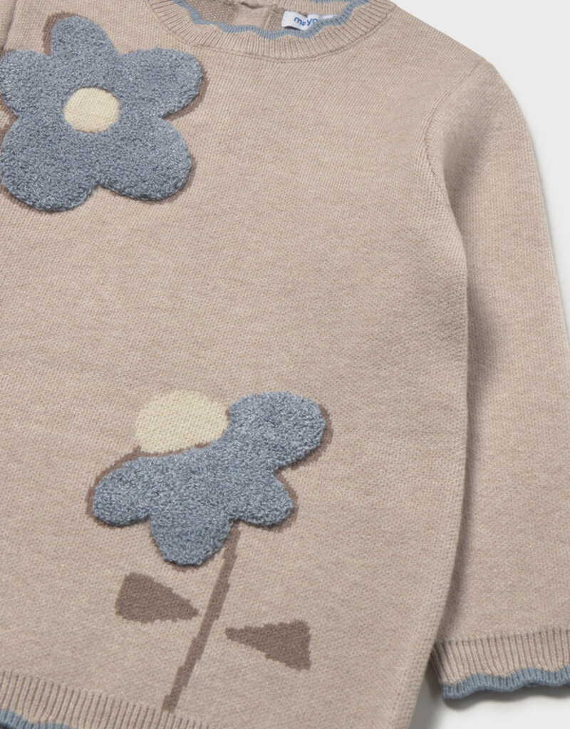 Mayoral Knit Dress Light Pink