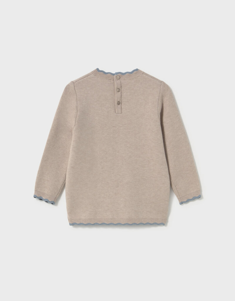 Mayoral Knit Dress Light Pink