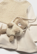 Mayoral Fleece Combined Dress w/Purse