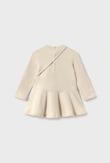 Mayoral Fleece Combined Dress w/Purse