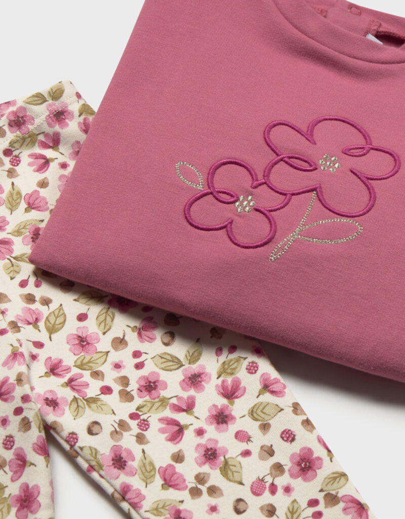 Mayoral Sweet Pink Pullover Legging Set