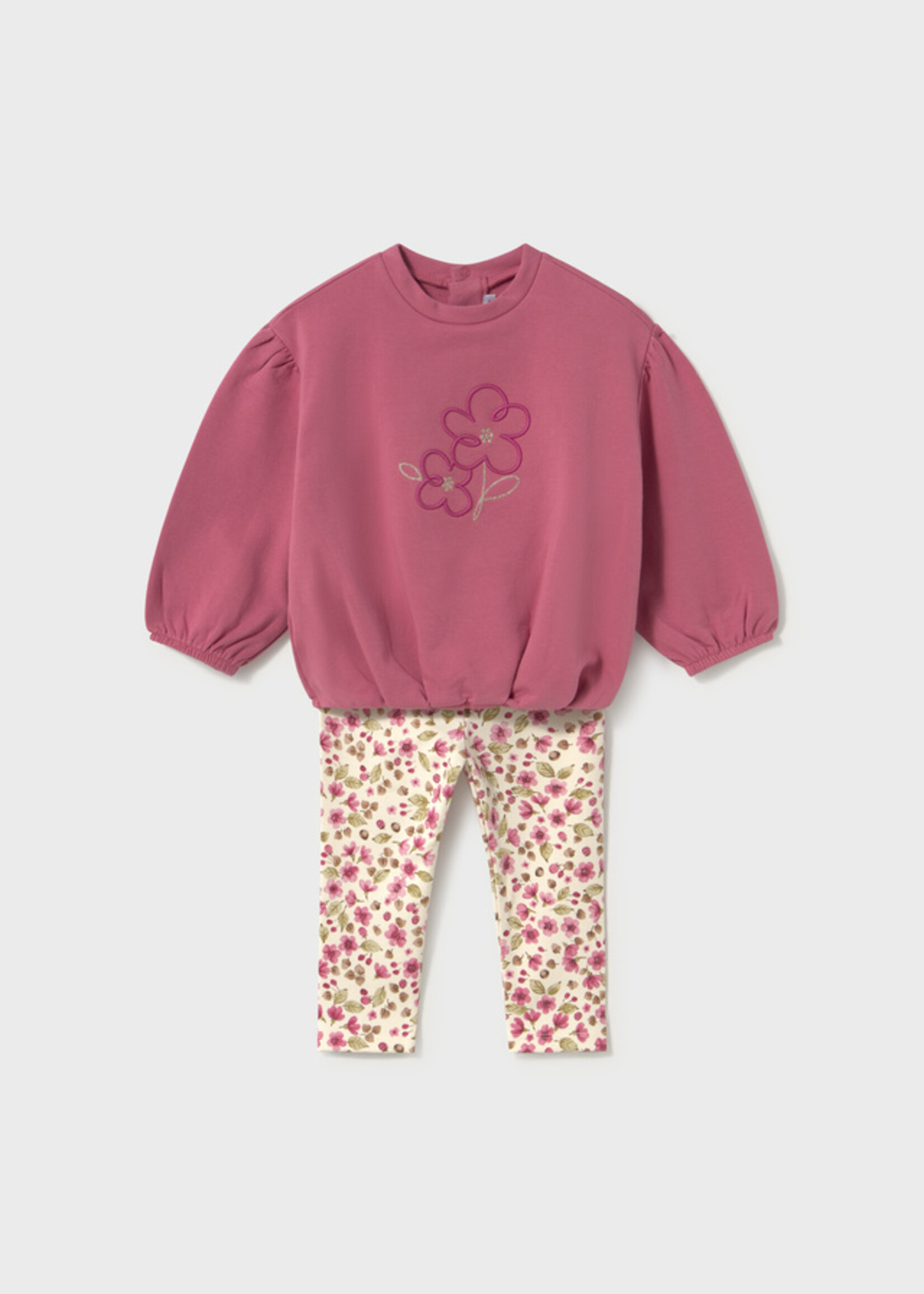 Mayoral Sweet Pink Pullover Legging Set