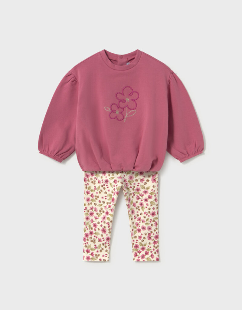 Mayoral Sweet Pink Pullover Legging Set