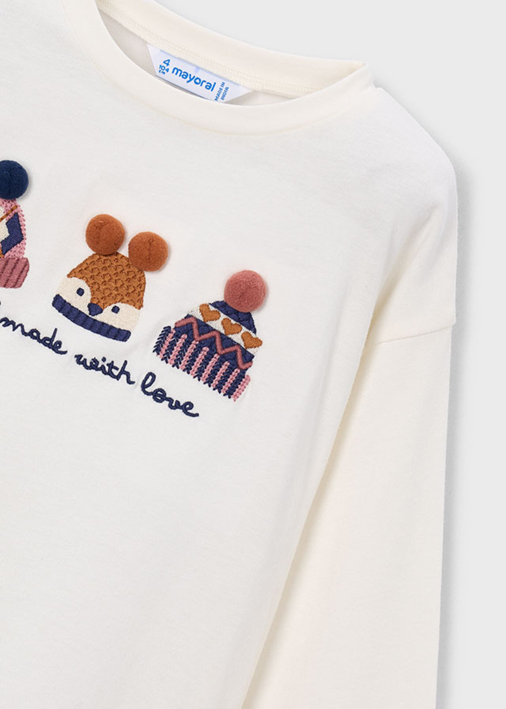 Mayoral Handmade w/Love L/S Tee