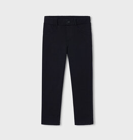 Mayoral Girls Fleece Basic Black Pant
