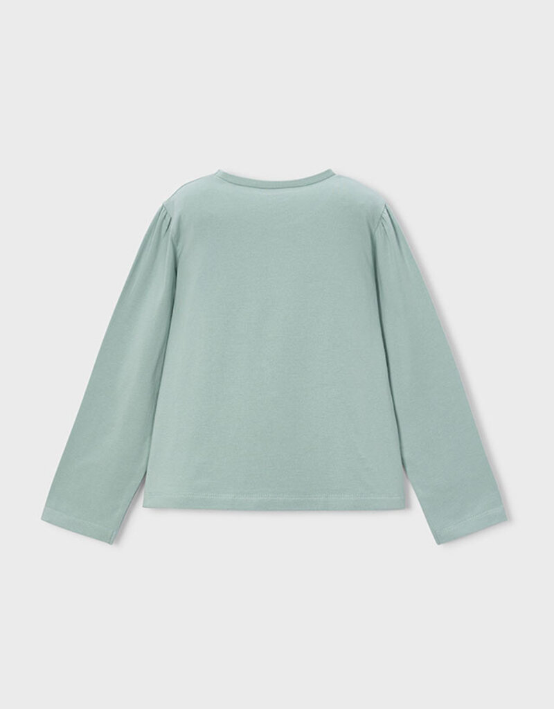 Mayoral L/S Pastel Green Tee