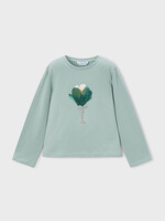 Mayoral L/S Pastel Green Tee