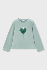 Mayoral L/S Pastel Green Tee