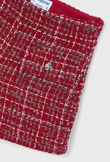 Mayoral Red Tweed Shorts