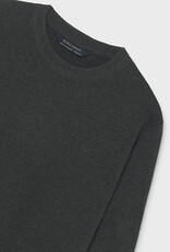 Mayoral Dark Gray Cotton Sweater