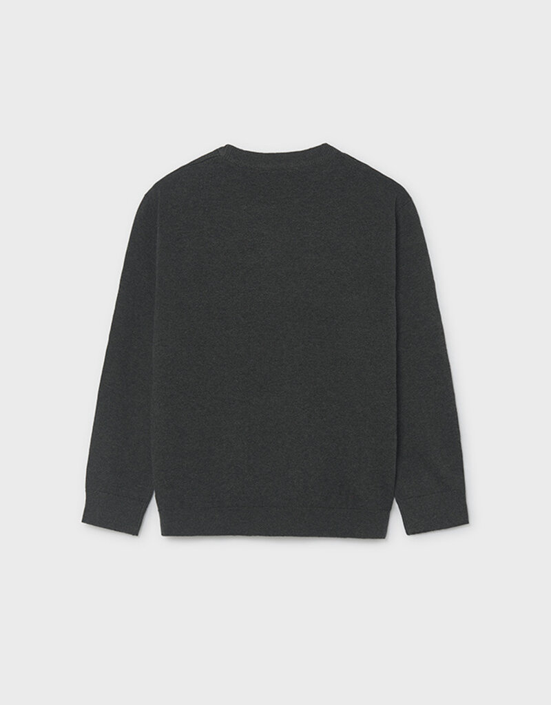 Mayoral Dark Gray Cotton Sweater