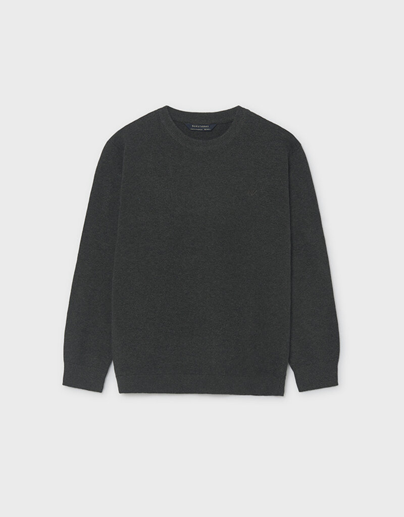 Mayoral Dark Gray Cotton Sweater