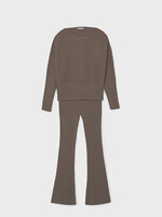 Mayoral Chocolate Knit Pant Set