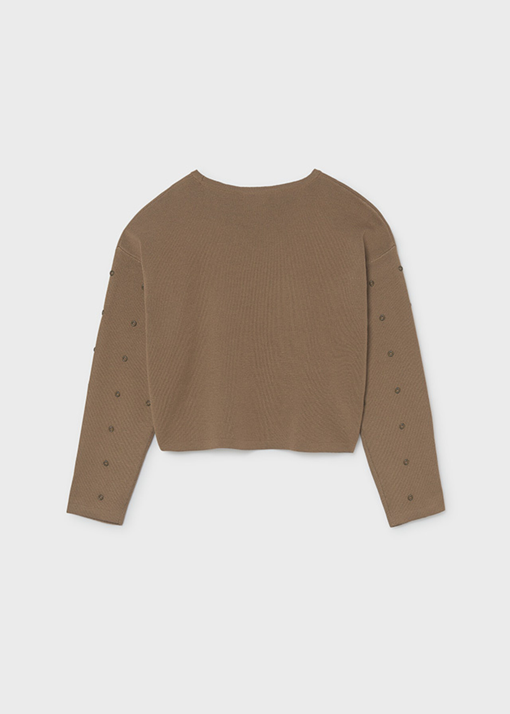 Mayoral Camel Sweater w/Studs