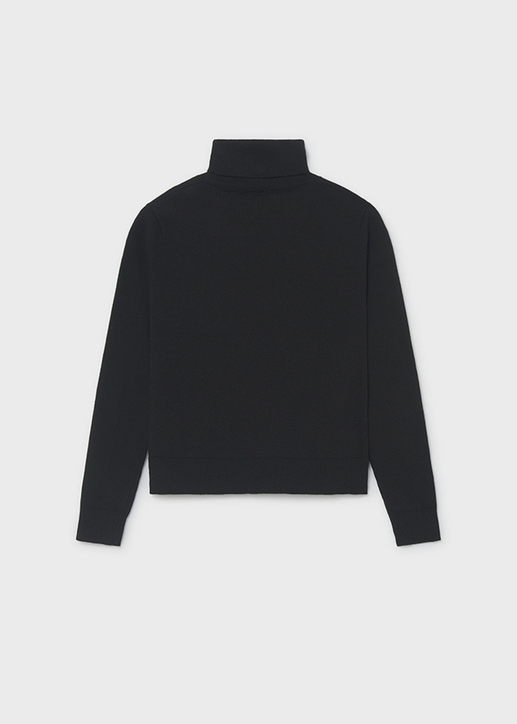 Mayoral Black Knit Turtleneck