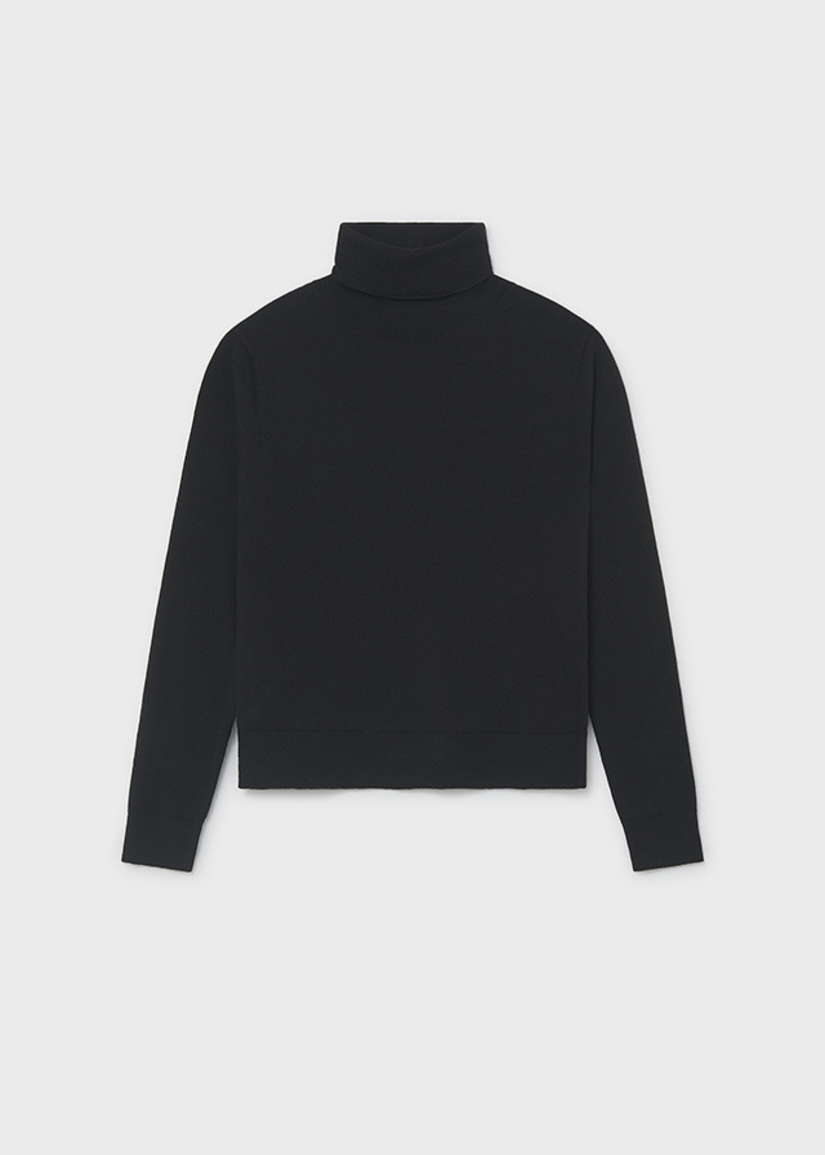 Mayoral Black Knit Turtleneck