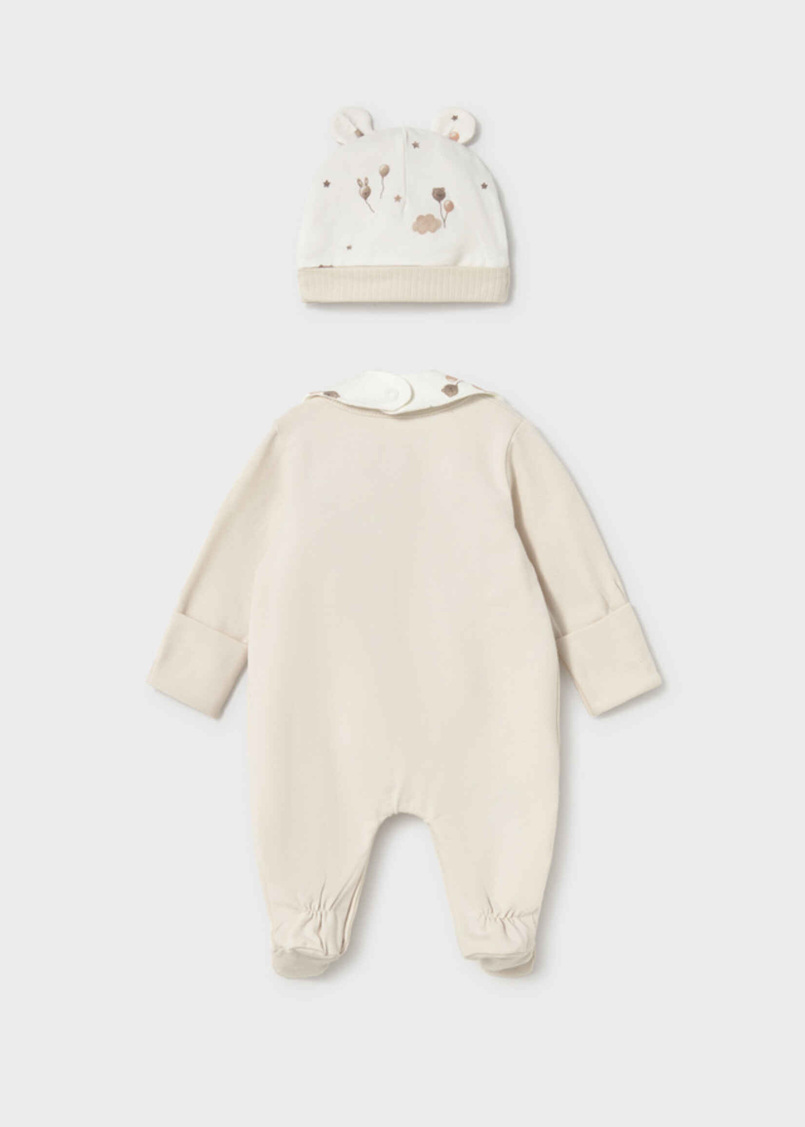 Mayoral Footie w/Bunny 3 Piece Set