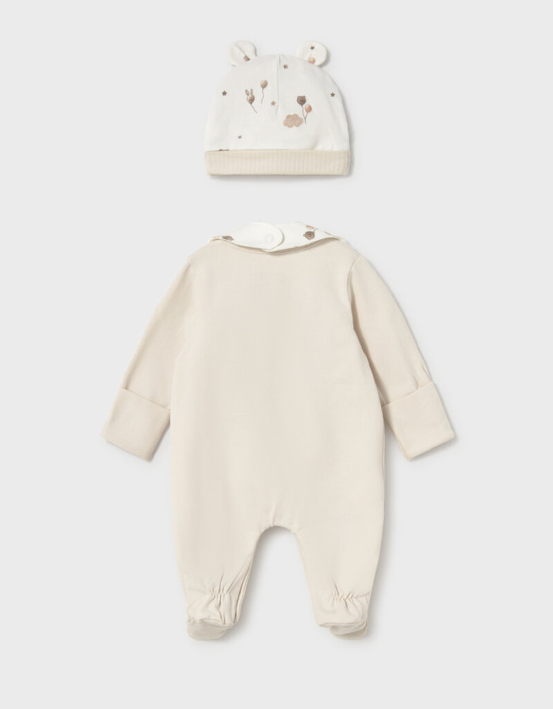 Mayoral Footie w/Bunny 3 Piece Set