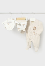 Mayoral Footie w/Bunny 3 Piece Set