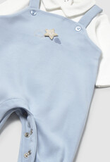 Mayoral Overall Romper w/Jacket Sky